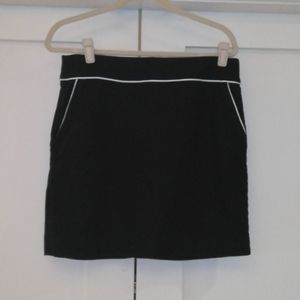 Black & White LOFT Skirt